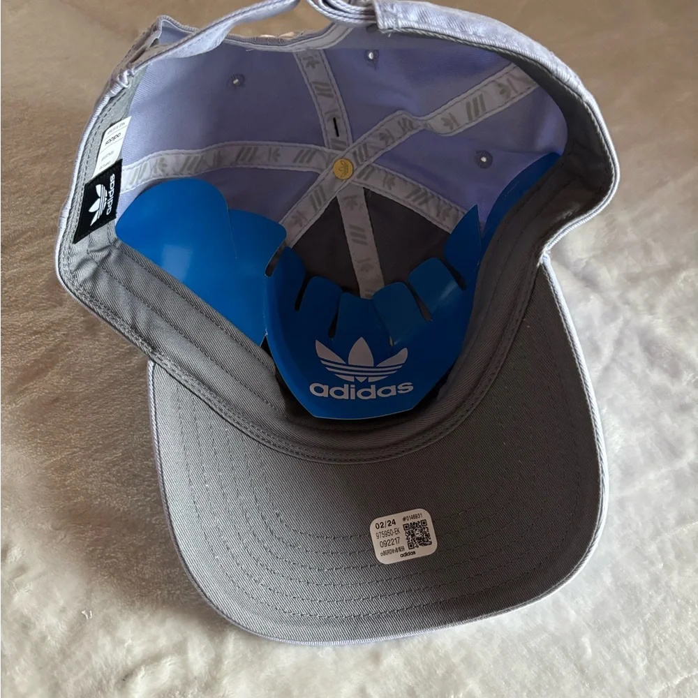 Adidas Adjustable Strapback Cap Casual Everyday Cotton Violet